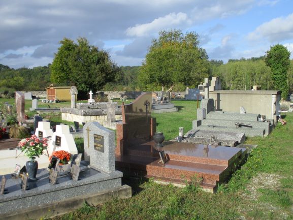 The cemetery *