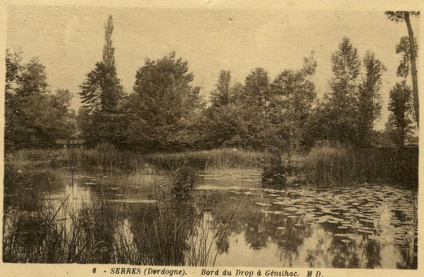 Bord du Dropt à Génillac